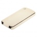 Чехол для iPhone 5s HOCO Lizard pattern Leather Case White
