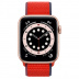 Apple Watch Series 6 // 44мм GPS + Cellular // Корпус из алюминия золотого цвета, спортивный браслет цвета (PRODUCT)RED Apple Watch Series 6 // 44мм GPS + Cellular // Корпус из алюминия золотого цвета, спортивный браслет цвета (PRODUCT)RED