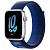 Купить Apple Watch Series 8 // 45мм GPS // Корпус из алюминия серебристого цвета, спортивный браслет Nike цвета "королевская игра/морская полночь"
