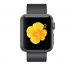 Apple Watch Sport 38 мм, алюминий цвета «серый космос», ремешок из плетёного нейлона чёрного цвета