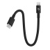Короткий плетеный кабель Beats USB-C / Lightning (20 см) - Bolt Black
