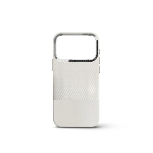 Чехол Golden Concept для iPhone 18 Pro Max, Vegan Leather (White)