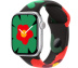 Apple Watch Series 11 // 42мм GPS // Корпус из алюминия серебристого цвета, спортивный ремешок цвета Unity Bloom