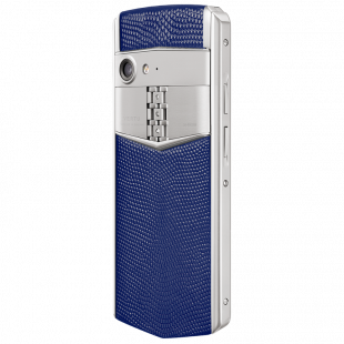 Vertu Aster P Baroque Titanium Blue Lizard