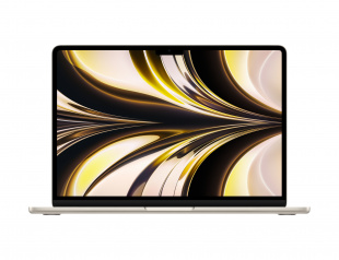 Apple MacBook Air 13" 256 ГБ "Сияющая звезда" (MLY13LL) // Чип Apple M2 8-Core CPU, 8-Core GPU, 8 ГБ, 256 ГБ (2022)