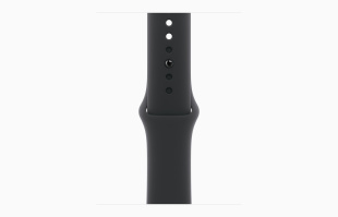 Apple Watch Series 11 // 46мм GPS // Черный глянцевый корпус из алюминия, спортивный ремешок черного цвета