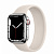 Купить Apple Watch Series 7 // 41мм GPS + Cellular // Корпус из нержавеющей стали серебристого цвета, монобраслет цвета «сияющая звезда»