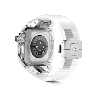 Корпус Golden Concept для Apple Watch, 46 мм, Racing Sport Edition Transparent, Crystal Steel