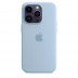 Силиконовый чехол MagSafe для iPhone 14 Pro Max, цвет Sky/Небесно-голубой