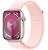 Apple Watch Series 9 // 41мм GPS // Корпус из алюминия розового цвета, спортивный браслет светло-розового цвета