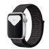 Apple Watch Series 5 // 44мм GPS // Корпус из алюминия серебристого цвета, спортивный браслет Nike чёрного цвета