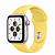 Купить Apple Watch SE // 40мм GPS + Cellular // Корпус из алюминия серебристого цвета, спортивный ремешок имбирного цвета (2020)