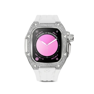Корпус Golden Concept для Apple Watch, 46 мм, Moissanite Snowflake Edition