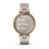 Женские умные часы Garmin Lily (34mm), корпус цвета "розовое золото", песочный силиконовый ремешок
