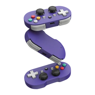 Маленький геймпад ATOM+ (Retro Purple)