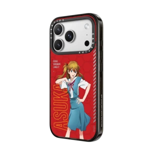 Чехол The Evangelion x CASETiFY Collection для iPhone 17 Pro (Asuka Shikinami Langley)