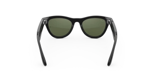 Умные очки Ray-Ban  Skyler (2-gen) (Черная глянцевая оправа, зеленые линзы)