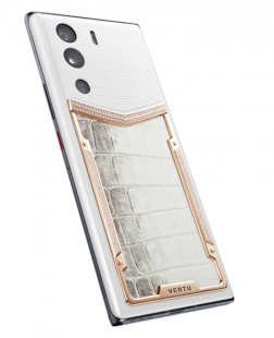 Телефон Vertu METAVERTU 5G Web3, Himalaya Alligator Leather 18K Gold & Diamonds