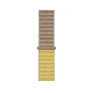 Apple Watch Series 5 // 40мм GPS + Cellular // Корпус из нержавеющей стали, спортивный браслет цвета «верблюжья шерсть»
