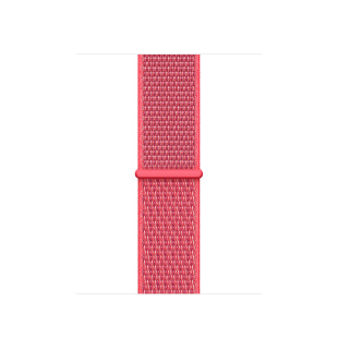 38/40мм Ремешок из плетёного нейлона цвета «красный каркаде» для Apple Watch