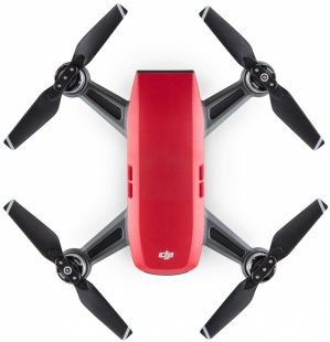Квадрокоптер DJI spark combo “Лавовый красный”