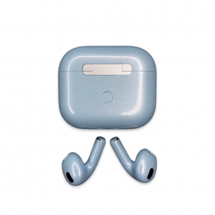 AirPods (3‑го поколения) (2021) - беспроводные наушники Apple с зарядным кейсом (Голубой, глянец)