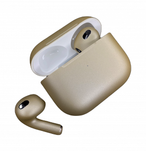 AirPods (3‑го поколения) (2021) - беспроводные наушники Apple с зарядным кейсом (Песочный, матовый)