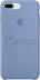 Силиконовый чехол для iPhone 7+ (Plus)/8+ (Plus), лазурный цвет, оригинальный Apple