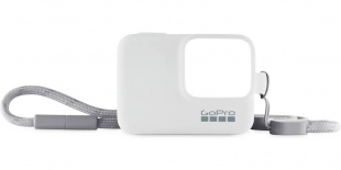 Чехол + ремешок для камеры GoPro HERO5/6/7/2018 (Sleeve + Lanyard), White Hot
