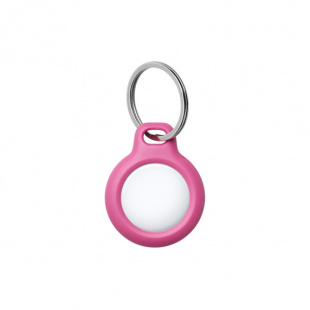 Брелок с кольцом для ключей Belkin для AirTag, розовый цвет