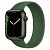 Купить Apple Watch Series 7 // 45мм GPS // Корпус из алюминия зеленого цвета, монобраслет цвета «зелёный клевер»