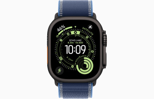 Apple Watch Ultra 3 (2025) // 49мм GPS+Cellular // Корпус из черного титана, ремешок Trail Loop синего цвета