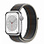 Купить Apple Watch Series 8 // 41мм GPS // Корпус из алюминия серебристого цвета, спортивный браслет цвета "темная ночь"