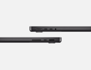 MacBook Pro 14" «Черный космос» (Custom) Touch ID // Чип Apple M4 10-Core CPU, 10-Core GPU, 24 ГБ, 2 ТБ // Стандартный дисплей (Standard display) (2024)