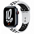 Купить Apple Watch Series 7 // 45мм GPS + Cellular // Корпус из алюминия цвета «тёмная ночь», спортивный ремешок Nike цвета «чистая платина/чёрный»