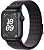 Купить Apple Watch Series 9 // 45мм GPS // Корпус из алюминия цвета "темная ночь", спортивный браслет Nike цвета "черный/синий"