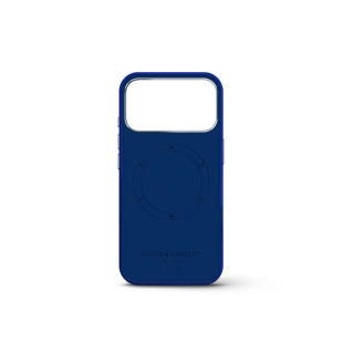 Чехол Golden Concept для iPhone 18 Pro Max, Vegan Leather (Deep Blue)
