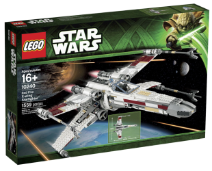 Конструктор Lego Star Wars Звёздный истребитель X-wing "Красный-5" (10240)