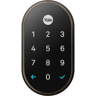 Умный дверной замок Google Nest x Yale Lock, Oil Rubbed Bronze