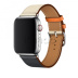42/44 мм Ремешок Hermès Simple Tour из кожи Swift цвета Indigo/Craie/Orange для Apple Watch Hermès 42/44 мм Ремешок Hermès Simple Tour из кожи Swift цвета Indigo/Craie/Orange для Apple Watch Hermès