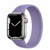 Apple Watch Series 7 // 41мм GPS + Cellular // Корпус из нержавеющей стали серебристого цвета, монобраслет цвета «английская лаванда»