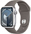 Купить Apple Watch Series 9 // 45мм GPS // Корпус из алюминия серебристого цвета, спортивный ремешок цвета "глина"