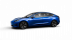 Tesla Model 3 Long Range Battery Blue Metallic