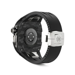 Корпус Golden Concept для Apple Watch, 46 мм, Racing Sport Edition, Silver Carbon