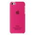 Накладка пластиковая XINBO для iPhone 5C толщина 0.5 мм розовая