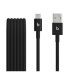 Кабель Beats USB-A — USB-C (1,5 м) — Bolt Black