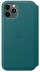 Кожаный чехол Folio для iPhone 11 Pro, цвет «зелёный павлин», оригинальный Apple