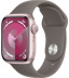 Apple Watch Series 9 // 45мм GPS // Корпус из алюминия розового цвета, спортивный ремешок цвета "глина"