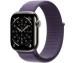 Apple Watch Series 11 // 42мм GPS+Cellular // Корпус из титана натурального цвета, спортивный браслет цвета "фиолетовый туман"