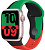 Купить Apple Watch Series 9 // 45мм GPS // Корпус из алюминия розового цвета, спортивный ремешок цвета Black Unity